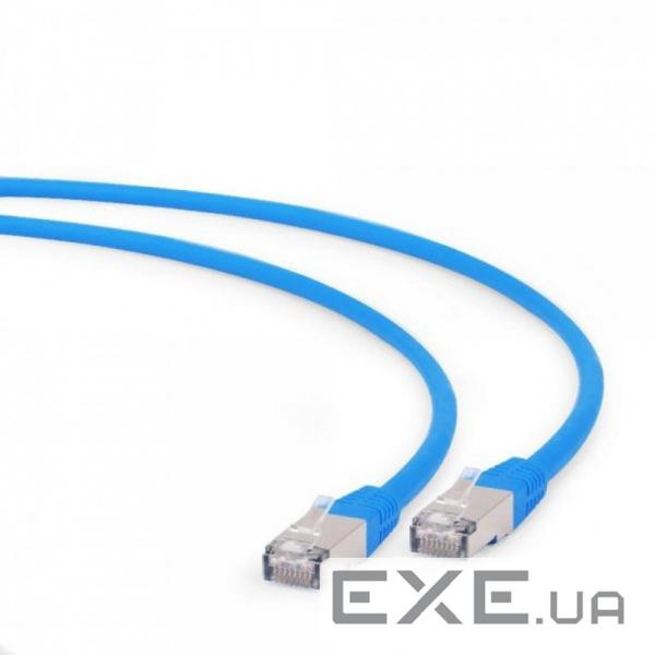 Патч-корд 0.5м Cablexpert SFTP, Синій, 0.5 м, 6 cat. (PP6A-LSZHCU-B-0.5M)