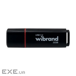 Флеш накопичувач USB 32Gb Wibrand Scarab, Black, USB 3.2 Gen 1 (WI3.2/SC32P11B)