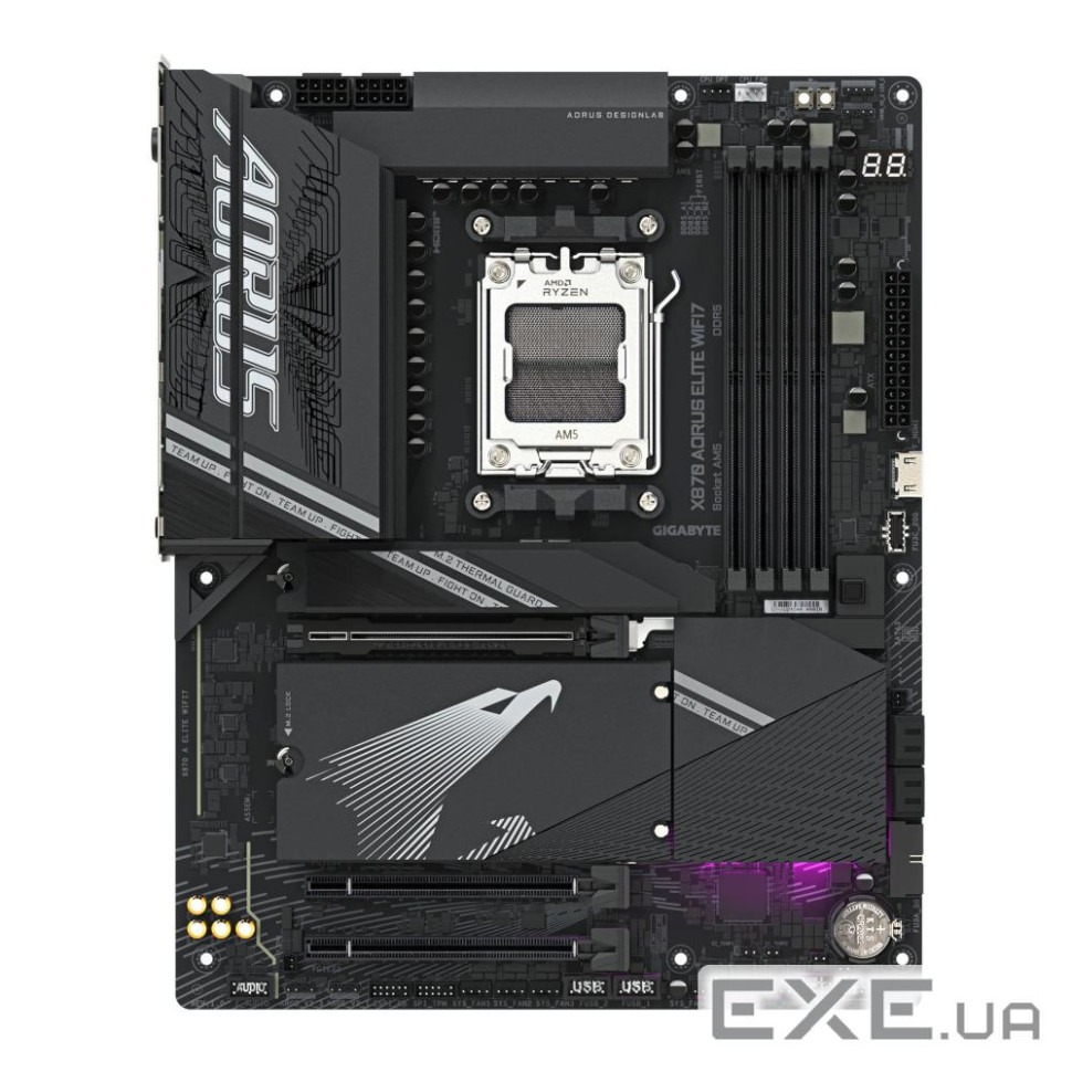 Материнська плата AORUS X870 Elite WiFi7 (X870 AORUS ELITE WIFI7)