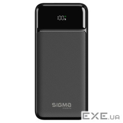 Универсальная мобильная батарея Sigma mobile X-Power SI20A4QL 20000mAh Black (4827798799710)