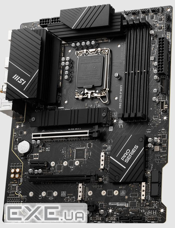 Материнcька плата MSI PRO Z790-P WIFI s1700 Z790 4xDDR5 M.2 HDMI DP Wi-Fi BT ATX (911-7E06-091)
