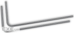 Трубка EKWB EK-Loop Metal Tube 16mm 0.8m Pre-Bent 90 - Black Nickel (2pcs) (3831109893951)