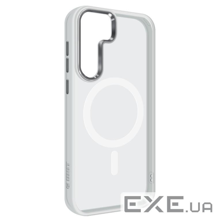 Чохол для мобільного телефону Armorstandart Unit MagSafe Samsung S24 Matte Clear Silver (ARM74861)