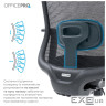 Офісне крісло OfficePro Wave OC670-B-B-B