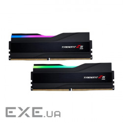 Модуль пам'яті G.SKILL Trident Z5 RGB Matte Black DDR5 7200MHz 32GB Kit 2x (F5-7200J3445G16GX2-TZ5RK)