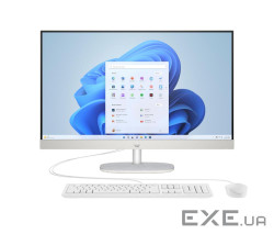 моноблок 27FI/U5-125U/16GB DDR5/512/UMA/DOS/FHD Ca m/WK/WM/Shell White HP HP All-in-One 27 (D3SB5EA)