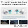 Модуль TP-LINK TL-SM321A-2 SFP 1x1000BaseBX WDM TX-1550nm RX-1310nm SM 2km LC