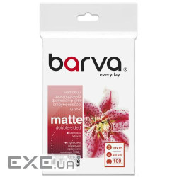 Фотопапір Barva 10x15, 220 g/m2, Everyday, Matte, double-sided, 100c (IP-BE220-38 (IP-BAR-BE220-385)