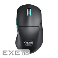 Миша Cherry Xtrfy M64, WL/USB-A, RGB, чорний (CX-M64W-BLACK)