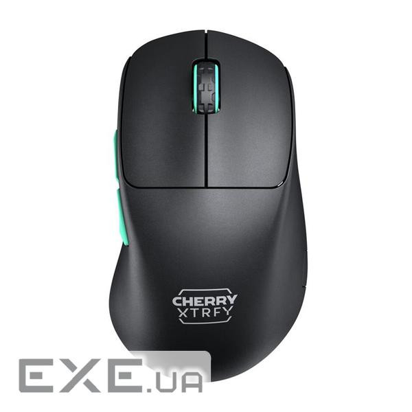 Миша Cherry Xtrfy M64, WL/USB-A, RGB, чорний (CX-M64W-BLACK)