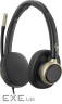 Гарнитура компьютерная стерео On-ear HP Poly Mission 825, USB-A, USB-C, 4 x Uni-mic, ANC, (C01FCAA)