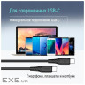 Дата кабель USB-C to USB-C 2.0m 3A 60W textured PVC black ColorWay (CW-CBPDCC095-BK)