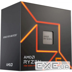 Процесор AMD Ryzen 5 7600 w/Wraith Stealth 3.8GHz AM5 (100-100001015BOX)