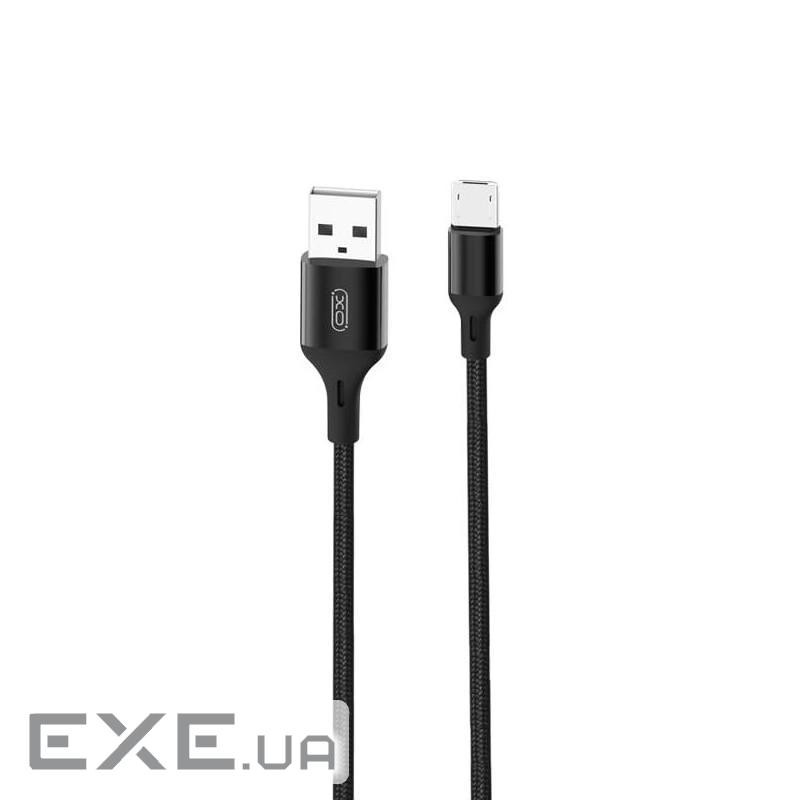 Кабель XO NB143 USB - micro-USB, (M/M), 2.1A 1 м Black (6920680870660)