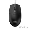 Мишка AOC MS100B USB Black (MS100B/LA)