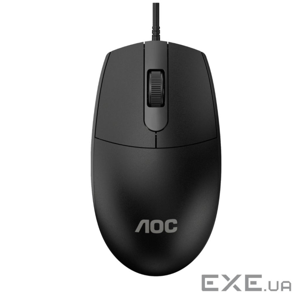 Мишка AOC MS100B USB Black (MS100B/LA)