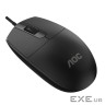 Мишка AOC MS100B USB Black (MS100B/LA)