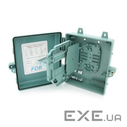 PON - box універсальний 16 / 24-канальний з планкою, стяжки, кріплення на стіну, Q30. У к (YT-15519) (YT-15519)