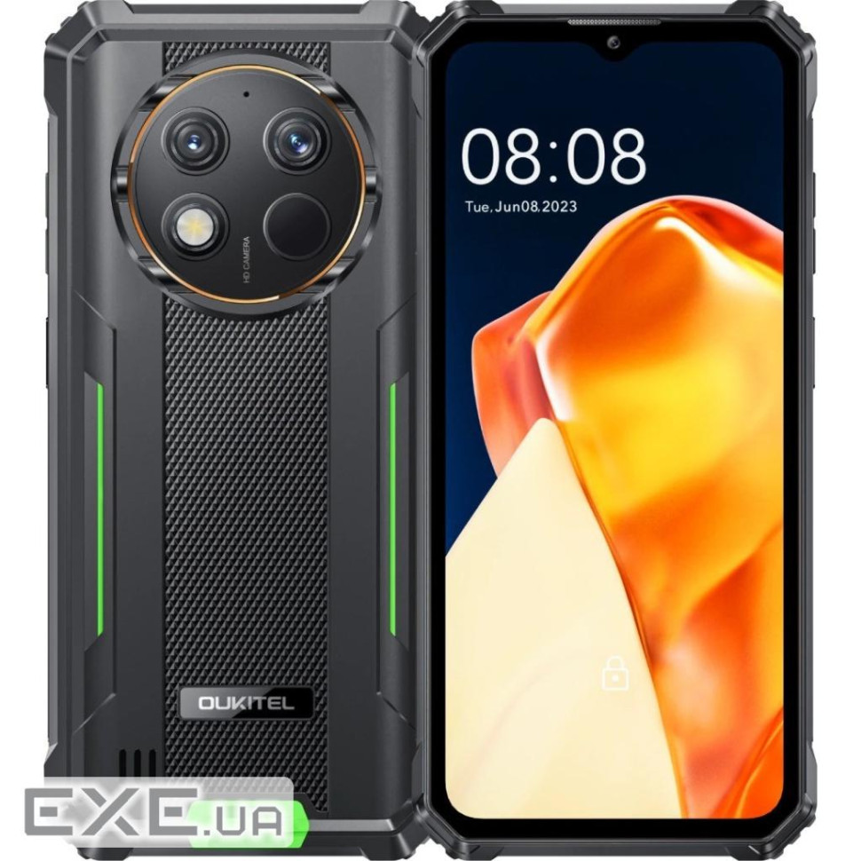 Мобільний телефон OUKITEL G1 6/256GB Green (6931940757867)