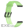 Ремінець BeCover Crystal Style для Huawei Band 7/Honor Band 7 Green (709430)