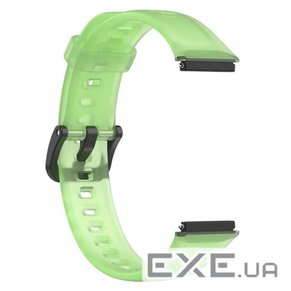 Ремінець BeCover Crystal Style для Huawei Band 7/Honor Band 7 Green (709430)