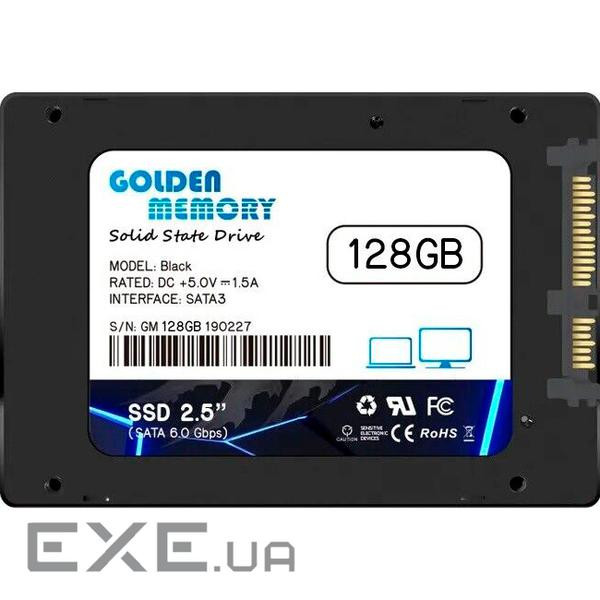 SSD диск GOLDEN MEMORY AV 128GB 2.5" SATA (GMSSD128GB)