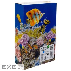Картридж Barva Epson T41F2 (C13T41F240) верс. U1-U10, 350 мл, Cyan (IC-T41F2)
