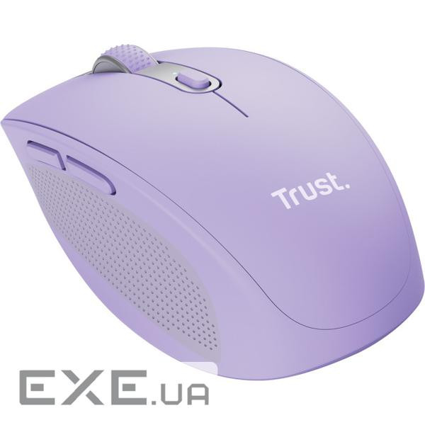 Миша TRUST Ozaa Compact Multi-Device Wireless Purple (25384)