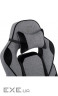 Крісло ігрове GT Racer X-2749-1 Gray/Black Suede (X-2749-1 Fabric Gray/Black Suede)
