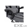 Крісло ігрове GT Racer X-2749-1 Gray/Black Suede (X-2749-1 Fabric Gray/Black Suede)