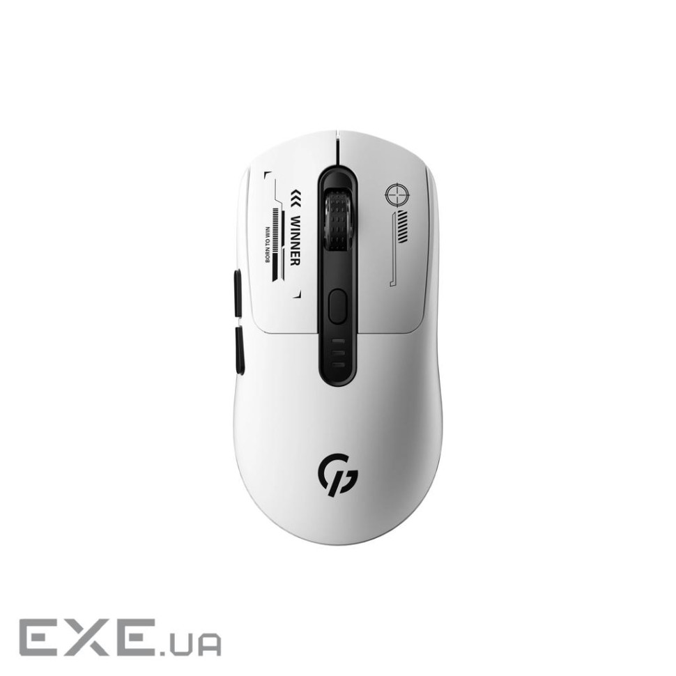 Мишка GamePro Genesis Winner Wireless/Bluetooth/USB-C White (GM079W)