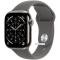 Apple Watch Series 11 GPS + Cellular 42mm Natural Titanium Case with Stone Grey Sport Ba (MF8M4RK/A)