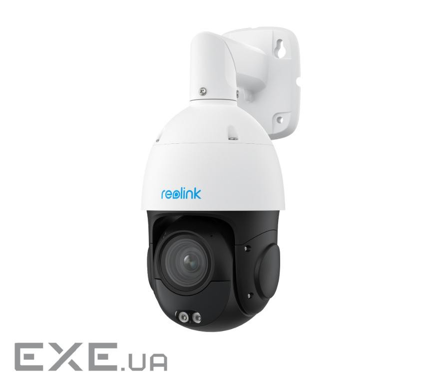 8МП вулична поворотна IP відеокамера з подвійним підсвічуванням, мікрофоном та SD карткою (YT41951)