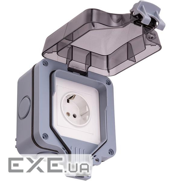 Водонепроникна розумна розетка TUYA, EU (EL240173)