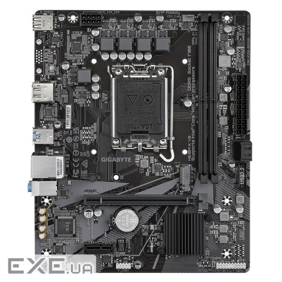 Материнська плата GIGABYTE H610M K V2