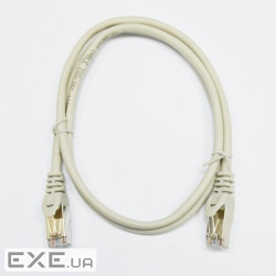 Патч-корд F/UTP, 7 м, кат. 5e, LW сірий (PC005-C5E-700) (PC005-C5E-700)