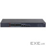 16-портовий керований з PoE Dahua DH-CS4218-16ET-190