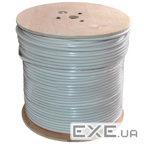 Кабель коаксіальний з живленням YOSO W305-RG59 + 2x0,5 мм, 0,81 мм (CCS),64x0 (YS-W305-RG59+2X0.5MM)