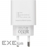 Зарядний пристрій RivaCase 1xUSB Type-C PD 20 Вт кабель Type-C white (PS4101 WD4 (White))