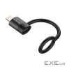 Перехідник Type-C (F) - Lightning (M), Black, ColorWay (CW-AD-LC)