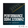 Модуль пам"яті 16GB PC25600 DDR4 MD16GSD43200-SI PNY