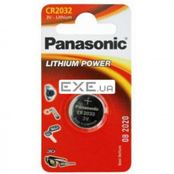 Батарейка Panasonic CR 2032 Lithium * 1 (CR-2032EL/1B)