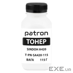 Тонер Pantum/Sindoh A420, 115 г Patron (PN-SA420-115) (PN-SA420-115г)