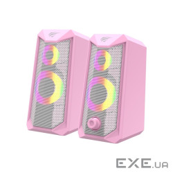 Акустична система Havit HV-SK202 USB 2.0 Pink (6939119024048)