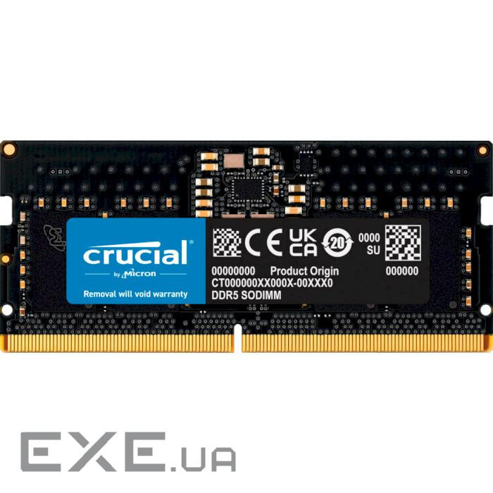 Модуль пам'яті CRUCIAL SO-DIMM DDR5 5600MHz 64GB (CT64G56C46S5)