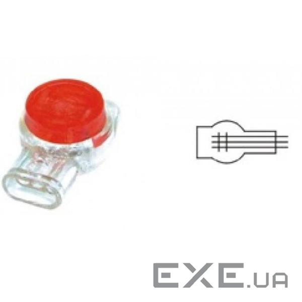 З"єднувач кабелю "Scotchlok" with gel К3 Red * 100 Ritar (13000) (13000 Red)