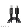 Дата кабель USB-C to Lightning 2.0m 20W black Essager (EXCTL-CGA01)