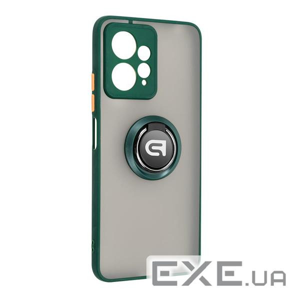 Чохол-накладка Armorstandart Frosted Matte Ring для Xiaomi Redmi Note 12 4G Dark Green (ARM68379)