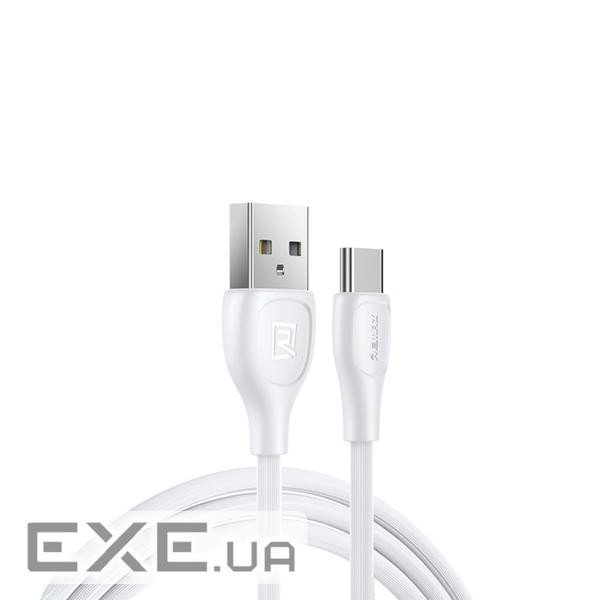 Кабель Remax Lesu Pro USB 2.0 to Type-C 2.1A 1M Білий (RC-160a-w)