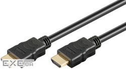 Кабель монітора-сигнальний HDMI M/M 7.5m,UHD 8K@60Hz v2.1 D=6.3mm HDR Cu,чорний (75.06.4985-1) (75.06.4985-1)